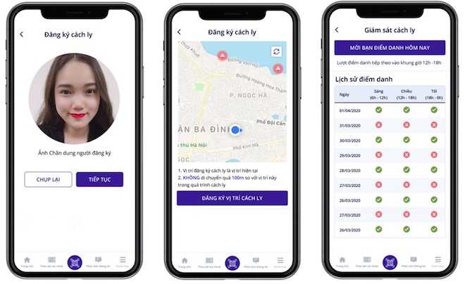 Việt Nam dùng nhận diện khuôn mặt để quản lý người cách ly trong phạm vi 100m