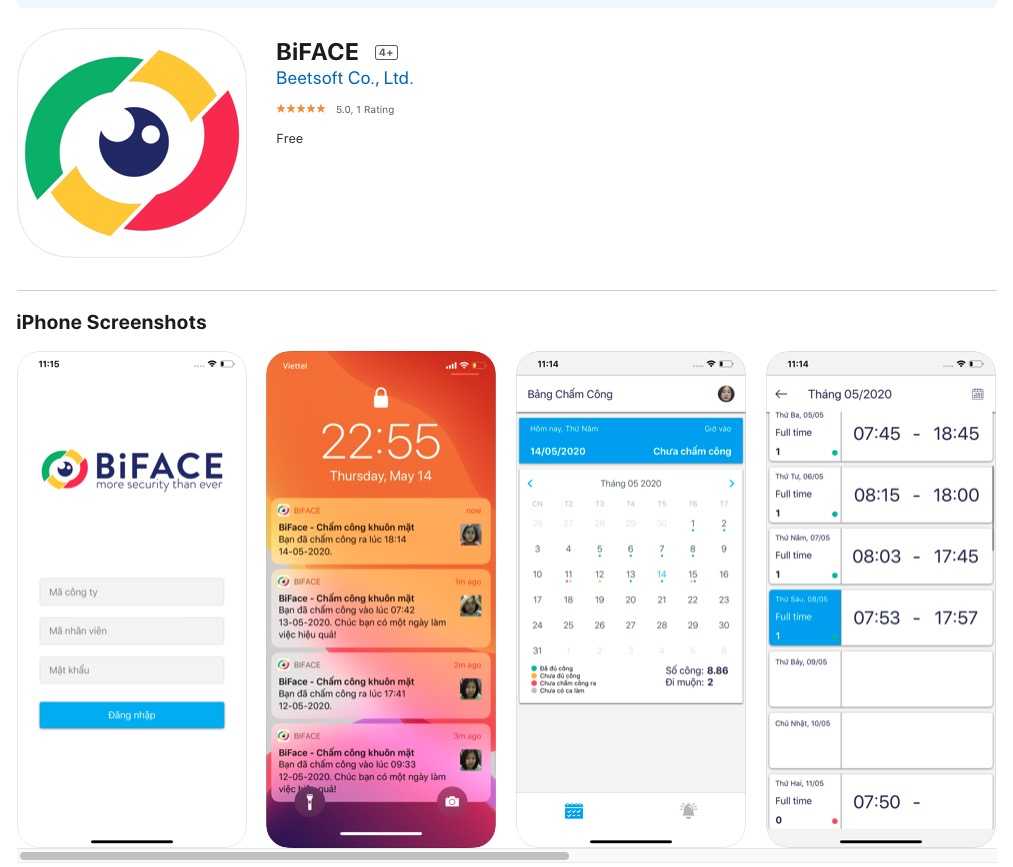 App Biface